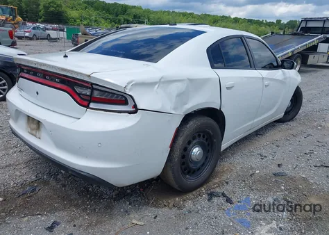 2018 Dodge Charger Police Awd from USA, damaged, VIN 2C3CDXKT2JH207699